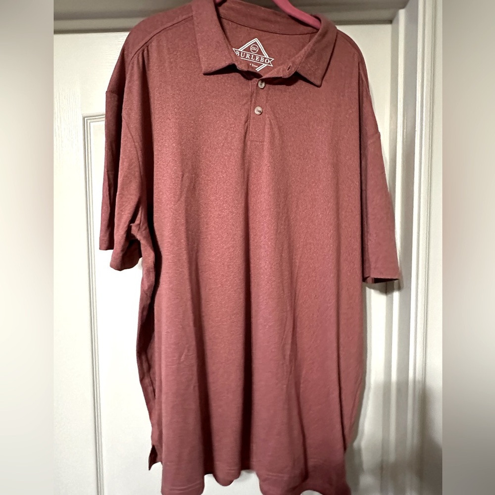 2XL men’s Burlebo performance polo